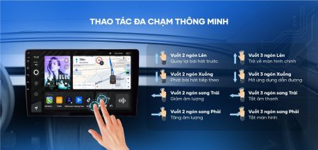 điều khiển đa chạm khi sử dụng teyes cc3l lite