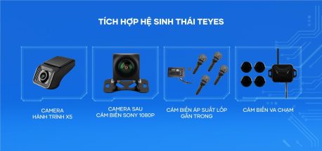 màn hình android teyes cc3l lite có khả năng tích hợp được với nhiều phương tiện ngoại vi trong cùng hệ sinh thái teyes