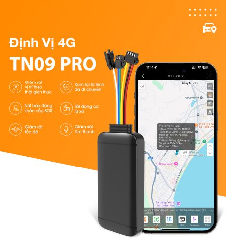 định vị xe 4g chất lượng cao tn09 pro