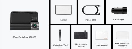 Camera Hành Trình Xiaomi 70Mai A800SE Ghi Hình 4K, Wifi, Adas - Ảnh 22