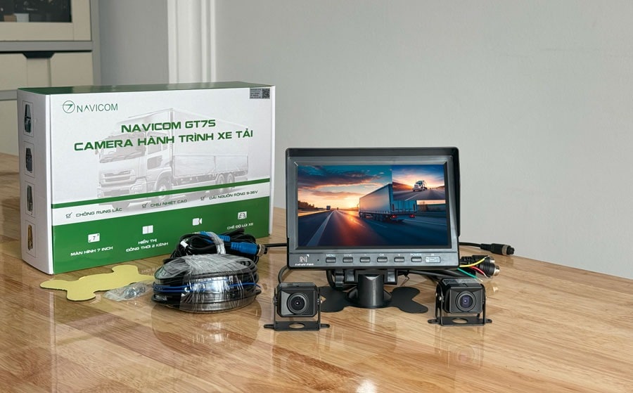 camera hành trình xe tải gt7s