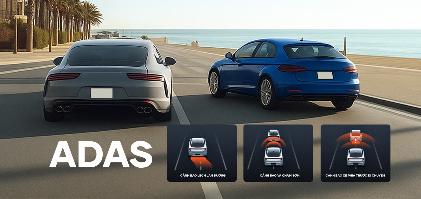 cảnh báo lái xe an toàn ADAS tân tiến trên Vietmap V470
