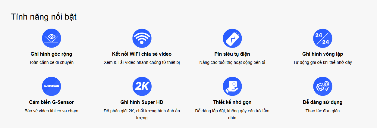 các tính năng chính của vietmap ts c9p