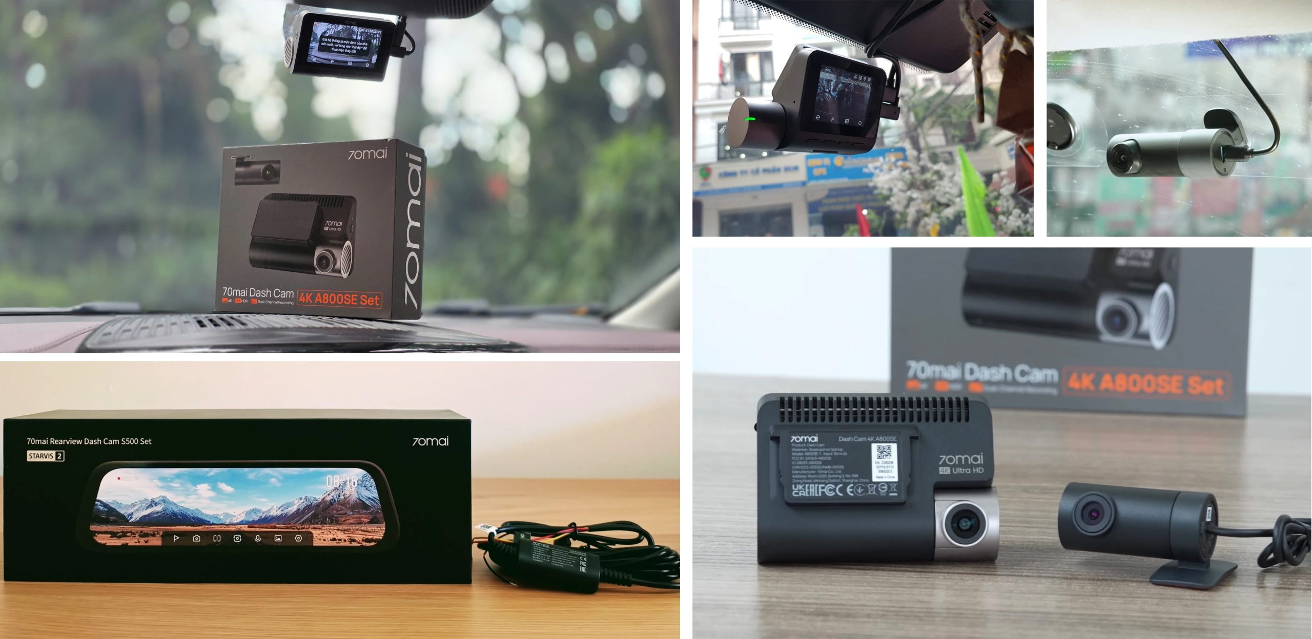 bảng giá camera hành trình xiaomi 70mai
