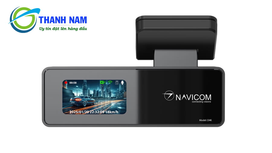 camera hành trình 4k giá rẻ navicom d4k