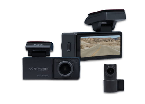 Camera Hành Trình Navicom D4K Pro 4K, 2 Mắt Trước Sau