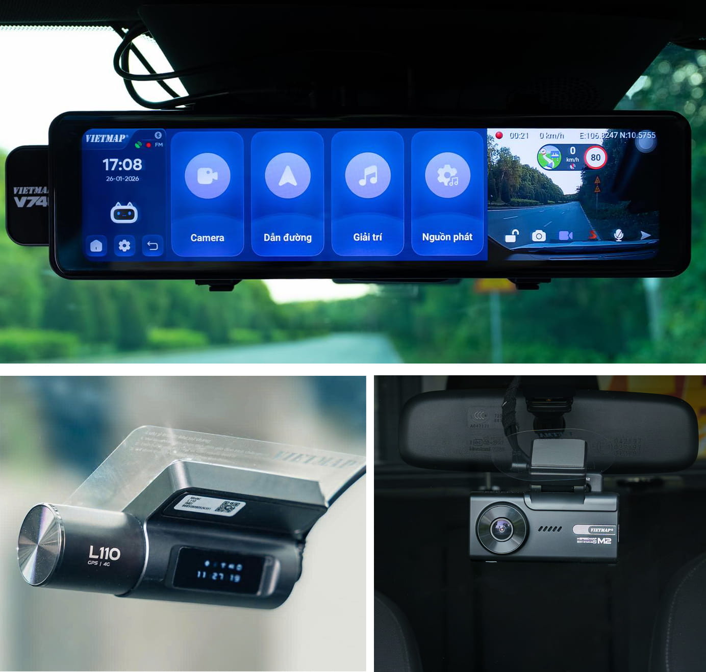 top 3 camera hành trình vietmap có định vị và xem cam online từ xa - cung cấp giải pháp giám sát xe thông minh