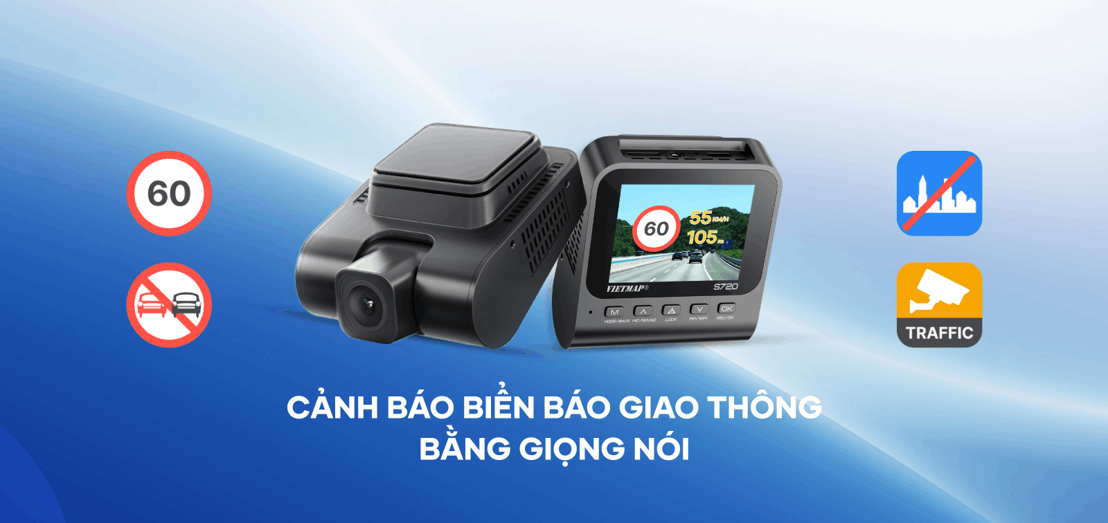 vietmap s720 cảnh báo biển báo giao thông bằng giọng nói