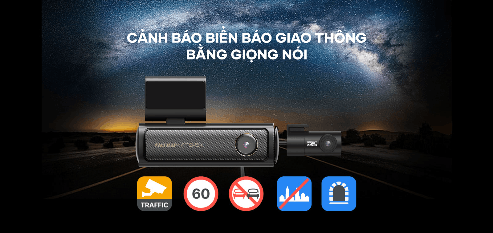 camera hành trình cảnh báo giao thông thông minh - giá siêu tốt tại thành nam gps