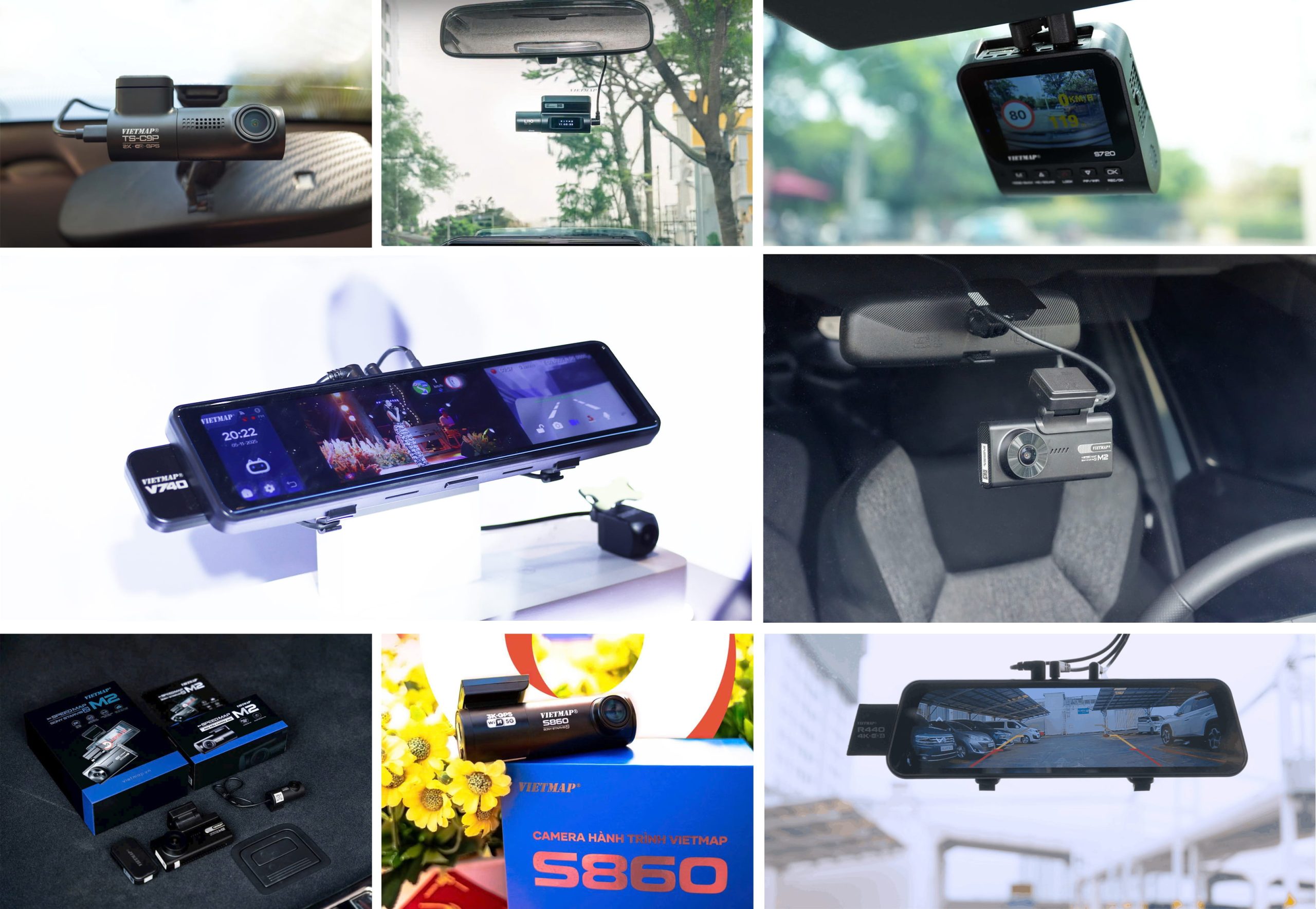 top 8 camera hành trình vietmap có cảnh báo giao thông