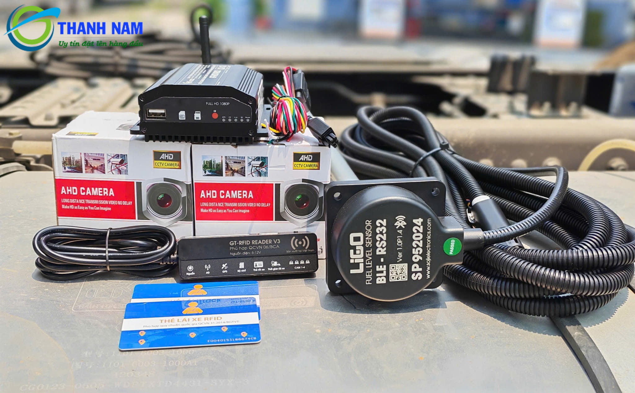 thiết bị giám sát hành trình gt-mdvr02 tích hợp camera đầu ghi hợp chuẩn Nghị định 10 và QCVN